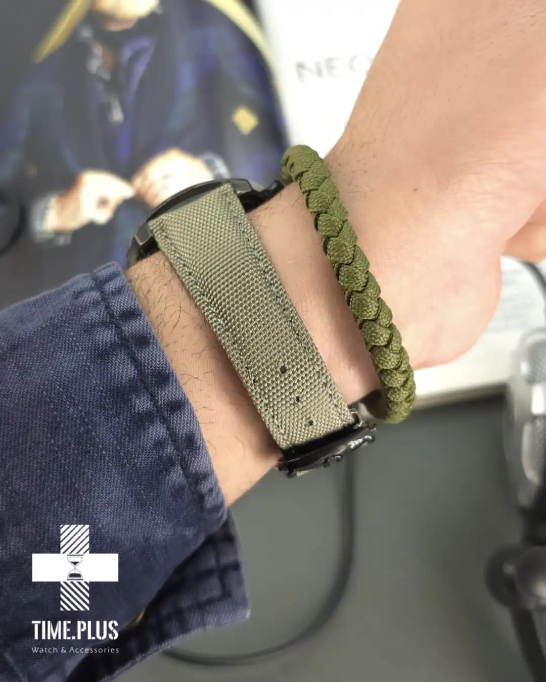 ساعت امگا سی مستر پروفشنال green strap — تصویر ۶