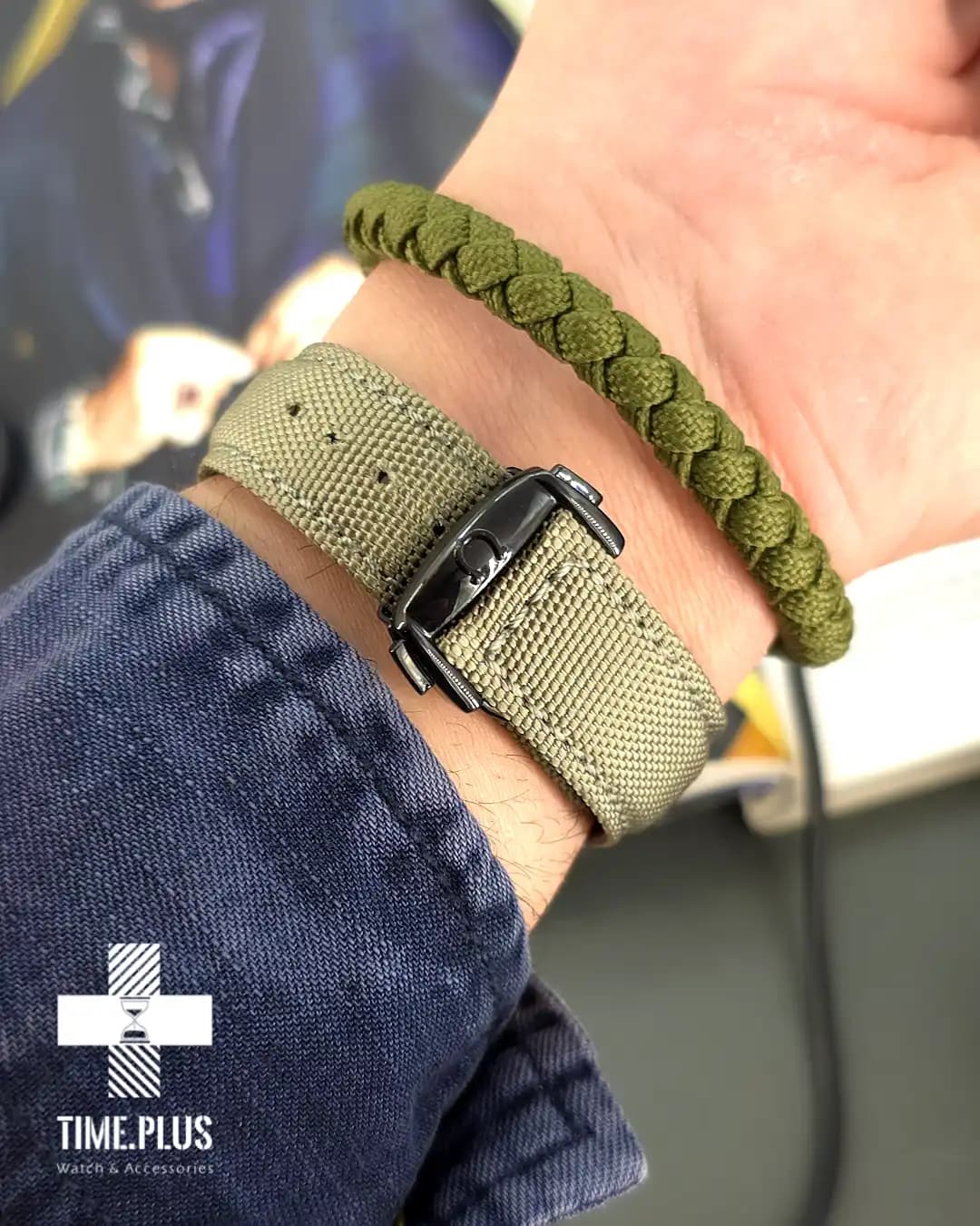 ساعت امگا سی مستر پروفشنال green strap — تصویر ۷