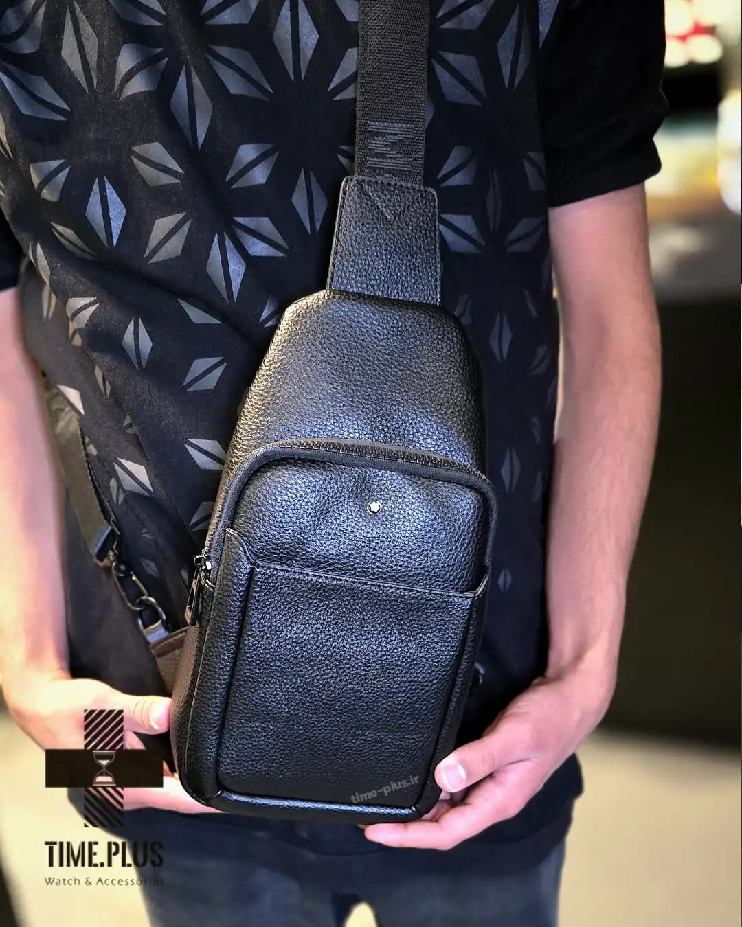 بادی بگ چرمی Montblanc — تصویر ۵