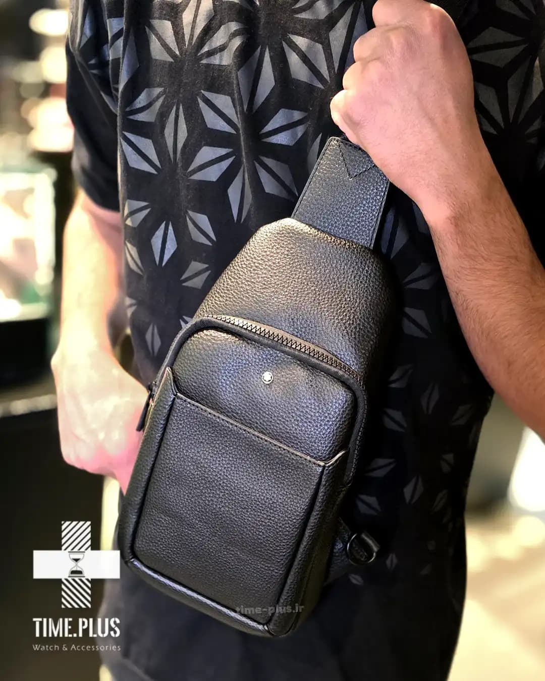 بادی بگ چرمی Montblanc — تصویر ۲