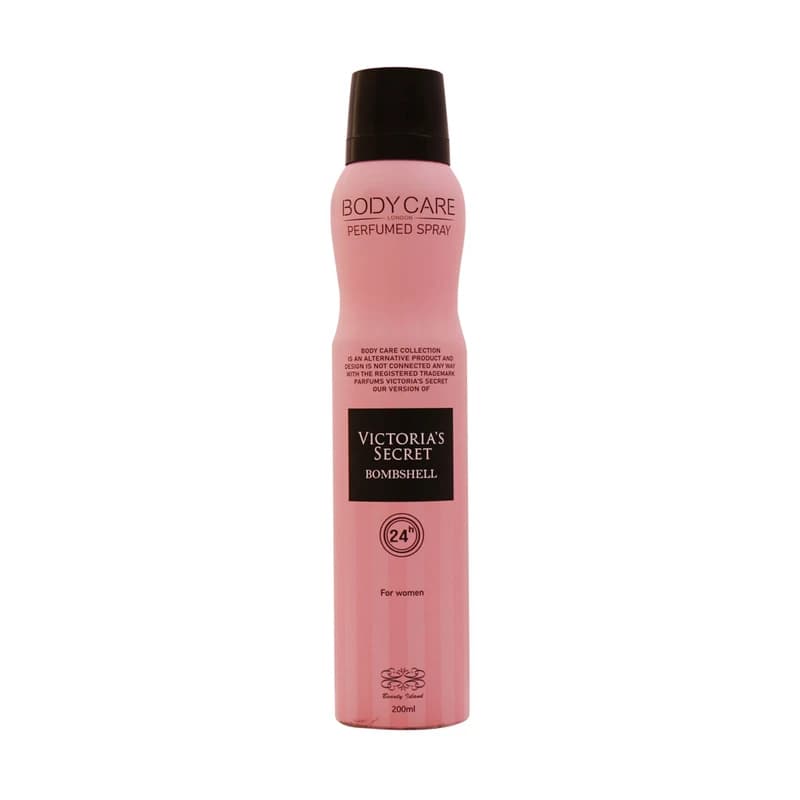 اسپری خوشبوکننده بدن زنانه مدل ویکتوریا سکرت (VICTORIAS SECRET) بادی کر (BODY CARE) حجم 200 میلی لیتر