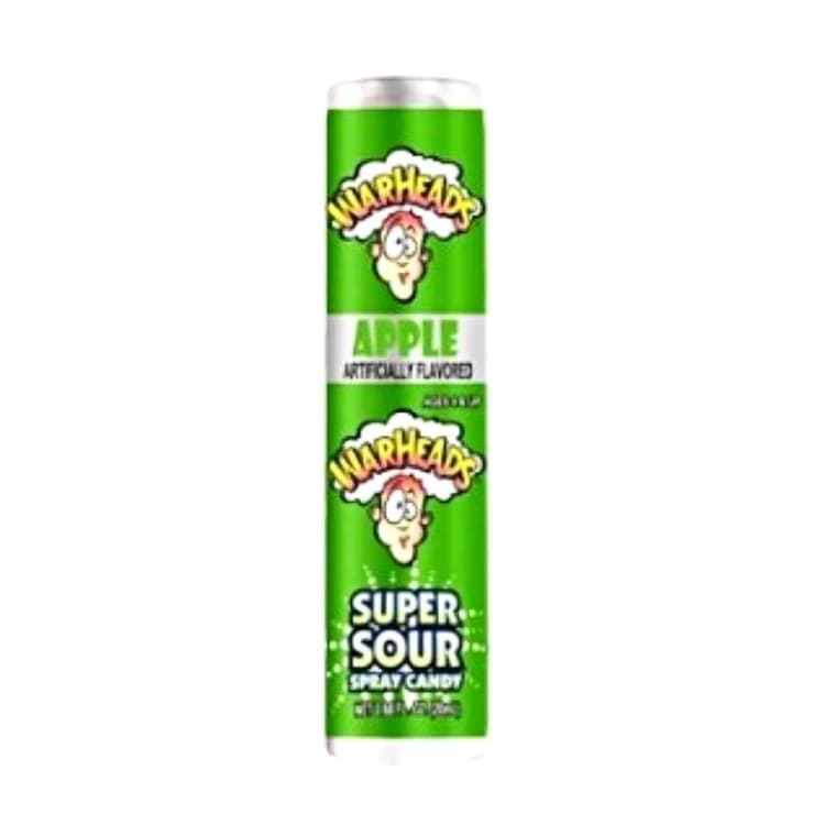 اسپری آبنبات ترش وارهدز با طعم سیب ترش (20 میل) warheads