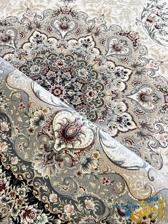 فرش کلاسیک 1200 شانه طرح آراد — تصویر ۶