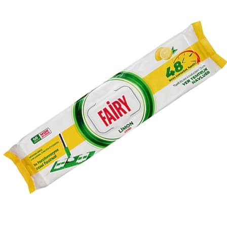 دستمال مرطوب مخصوص تی لیمویی برای سطوح چرب فیری fairy