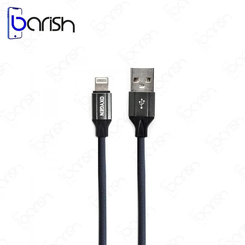 کابل دیتا و شارژ USB به لایتنینگ اکسیژن مدل LX13