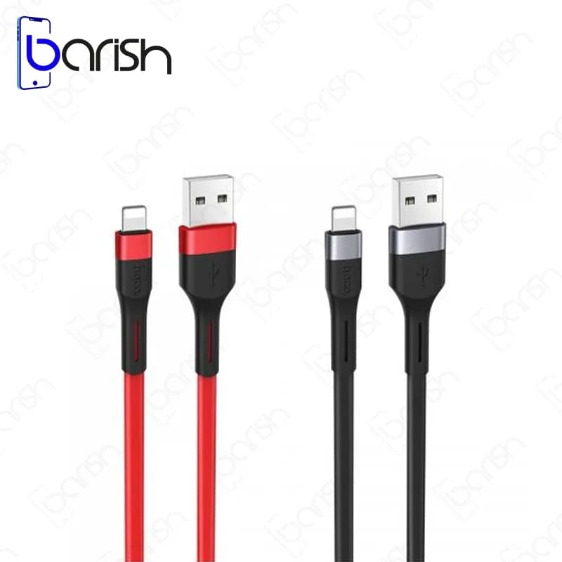 کابل دیتا و شارژ USB به لایتنینگ هوکو مدل X34