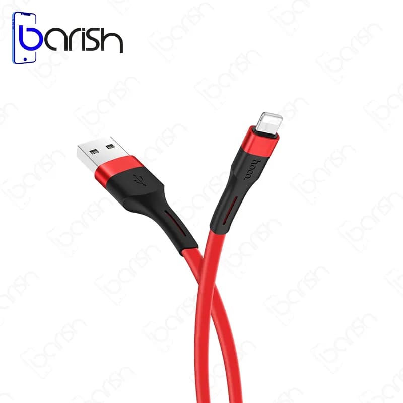 کابل دیتا و شارژ USB به لایتنینگ هوکو مدل X34 — تصویر ۲