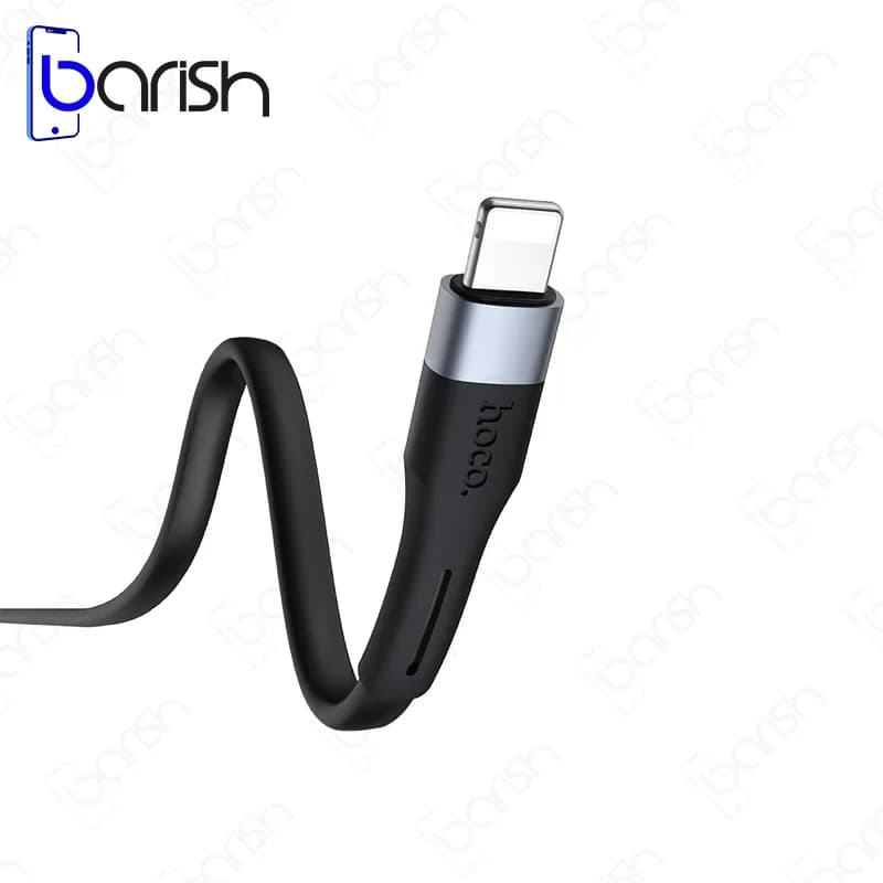 کابل دیتا و شارژ USB به لایتنینگ هوکو مدل X34 — تصویر ۴