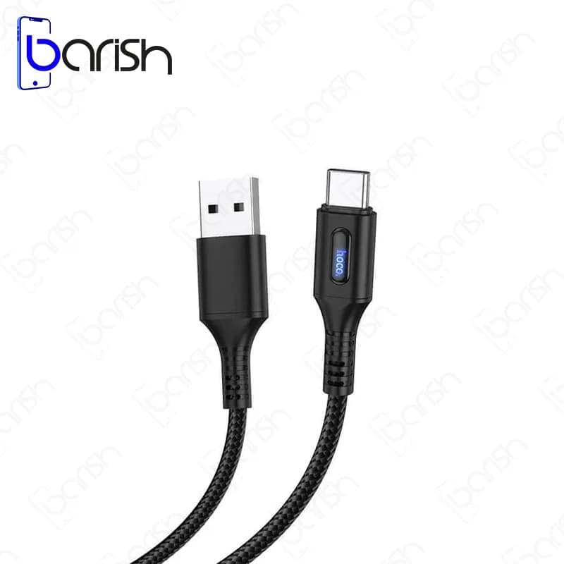 کابل شارژ هوشمند USB به Type-C هوکو مدل U79 — تصویر ۵