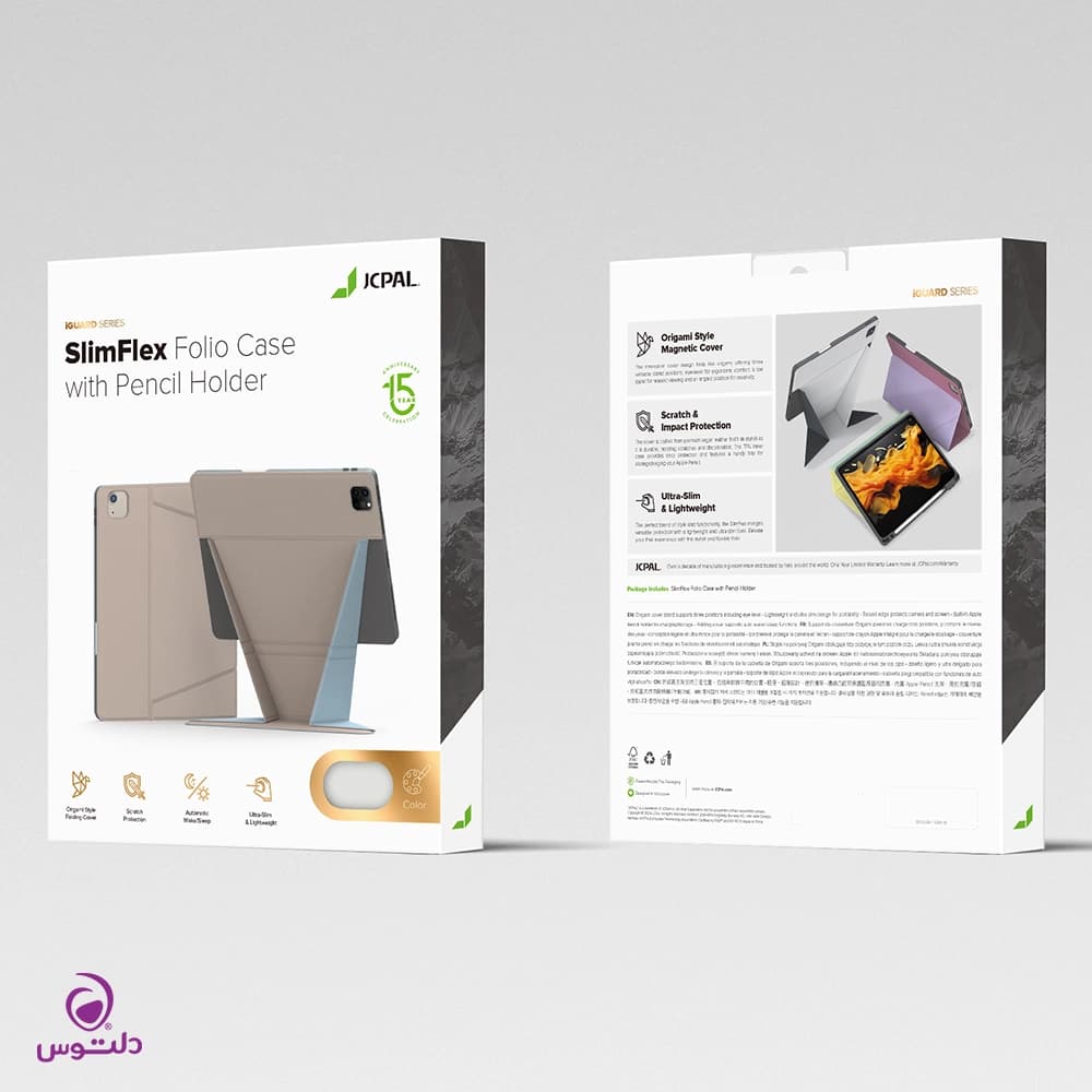 کاور آیپد پرو 11 اینچ 2024 جی سی پال مدل SlimFlex — تصویر ۷