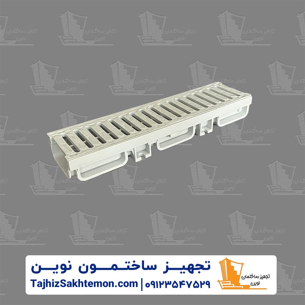 گاتر طرح ترک عرض 13.5 با عمق 6 سانتیمتر پلی پروپیلن