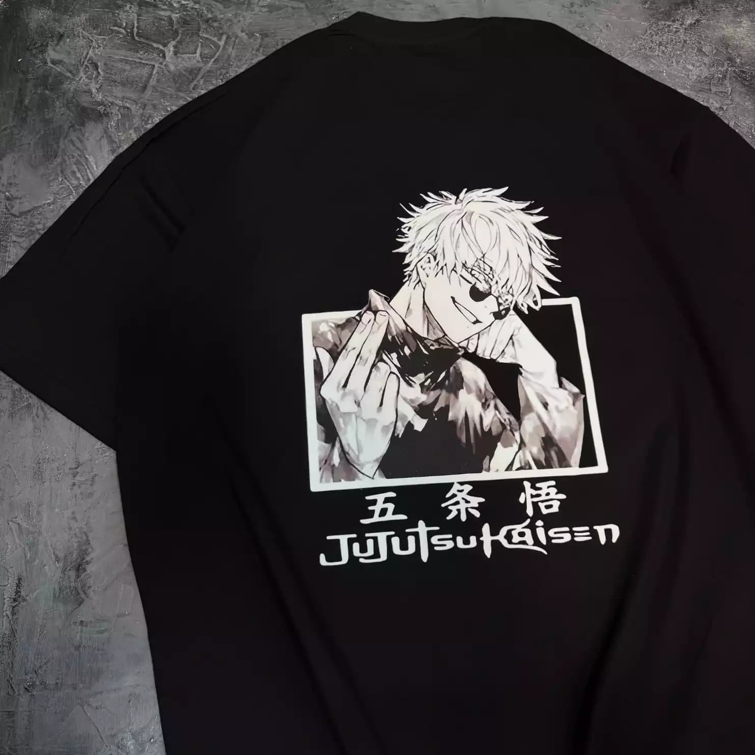 تیشرت طرح انیمه Jujutsu Kaisen Anime کد 827 — تصویر ۲
