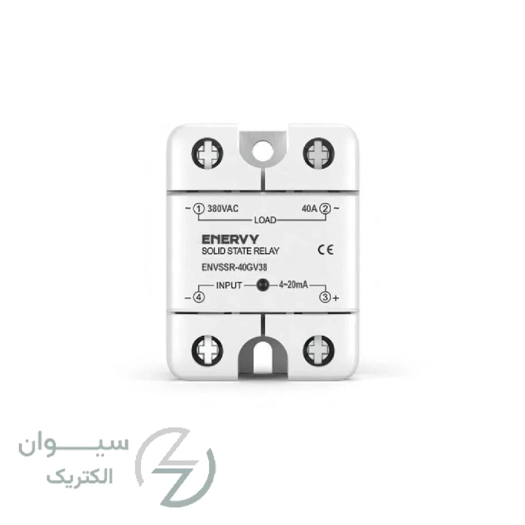 رله حالت جامد 40 آمپر تکفاز ENVSSR-40GV38
