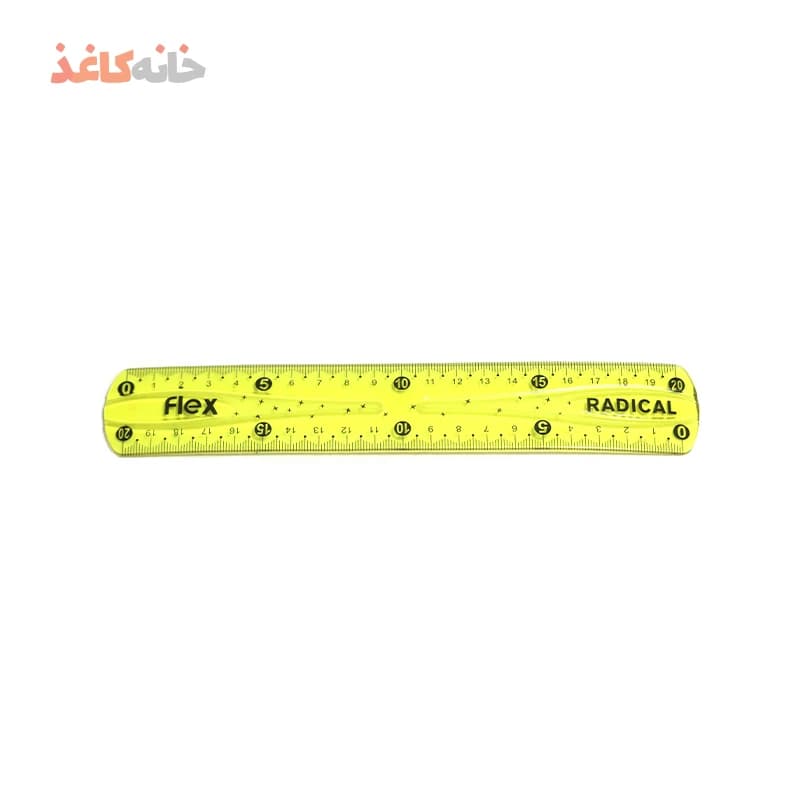 ست 3 تیکه خط کش گونیا نقاله زرد رادیکال — تصویر ۲