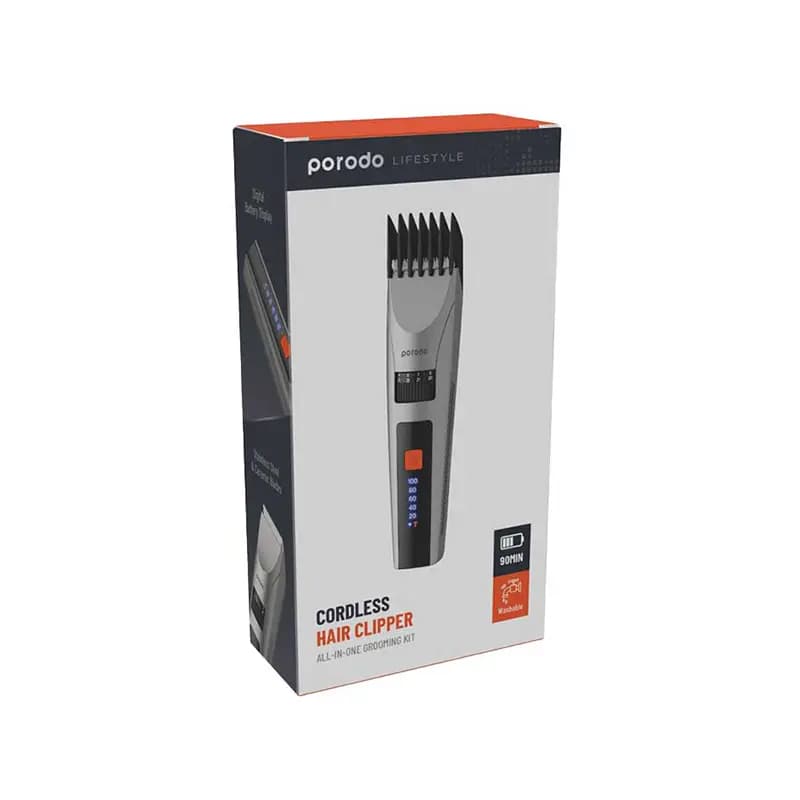 ماشین اصلاح پرودو Porodo Lifestyle Cordless Hair Clipper LSRDHC — تصویر ۳