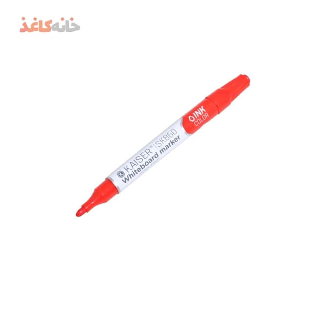 ماژیک وایت برد کایزر رنگ قرمز — تصویر ۳