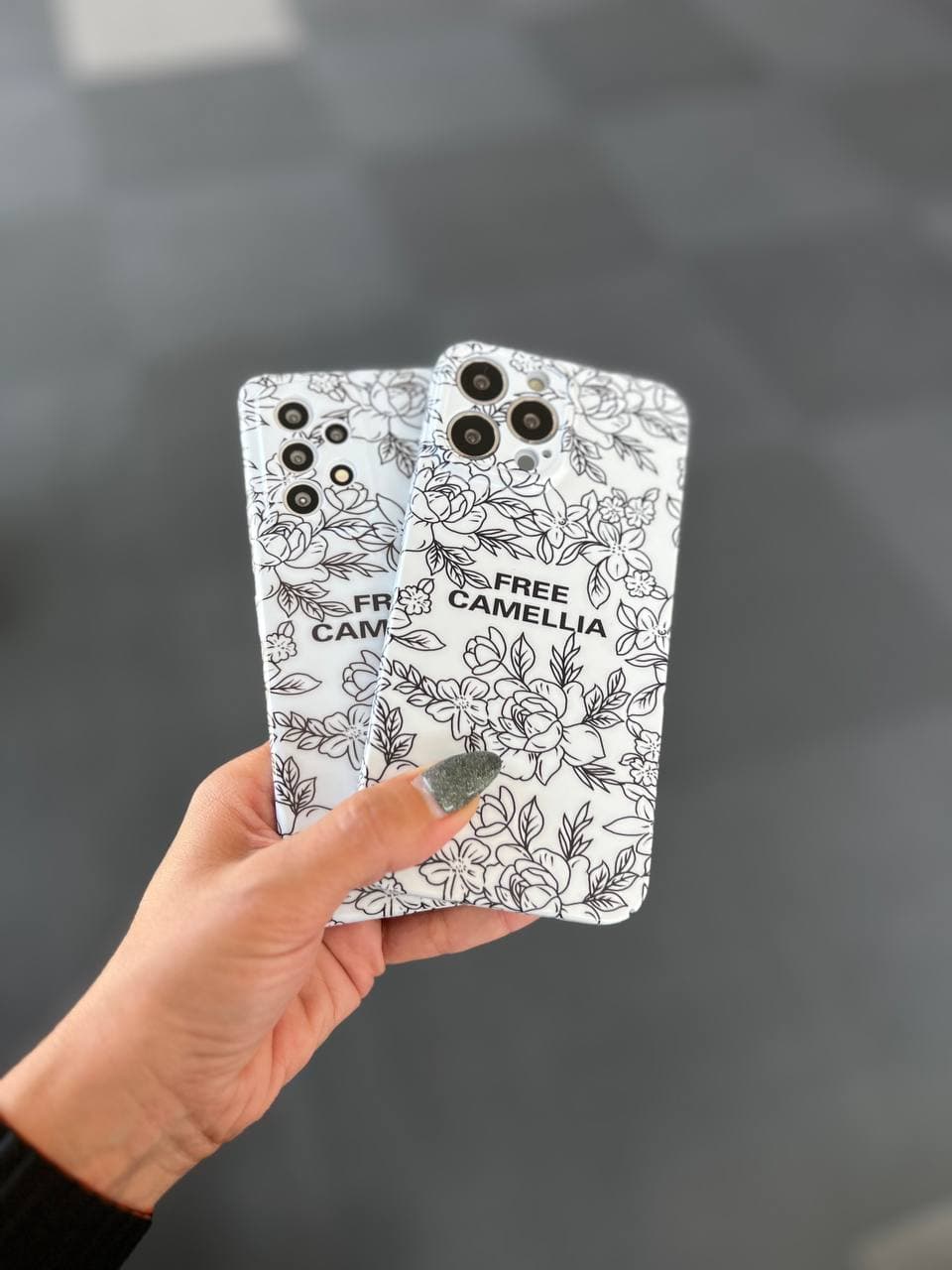 کاور کد 1321 مناسب برای گوشی موبایل سامسونگ Galaxy A13 4G طرح گل کاملیا — تصویر ۶