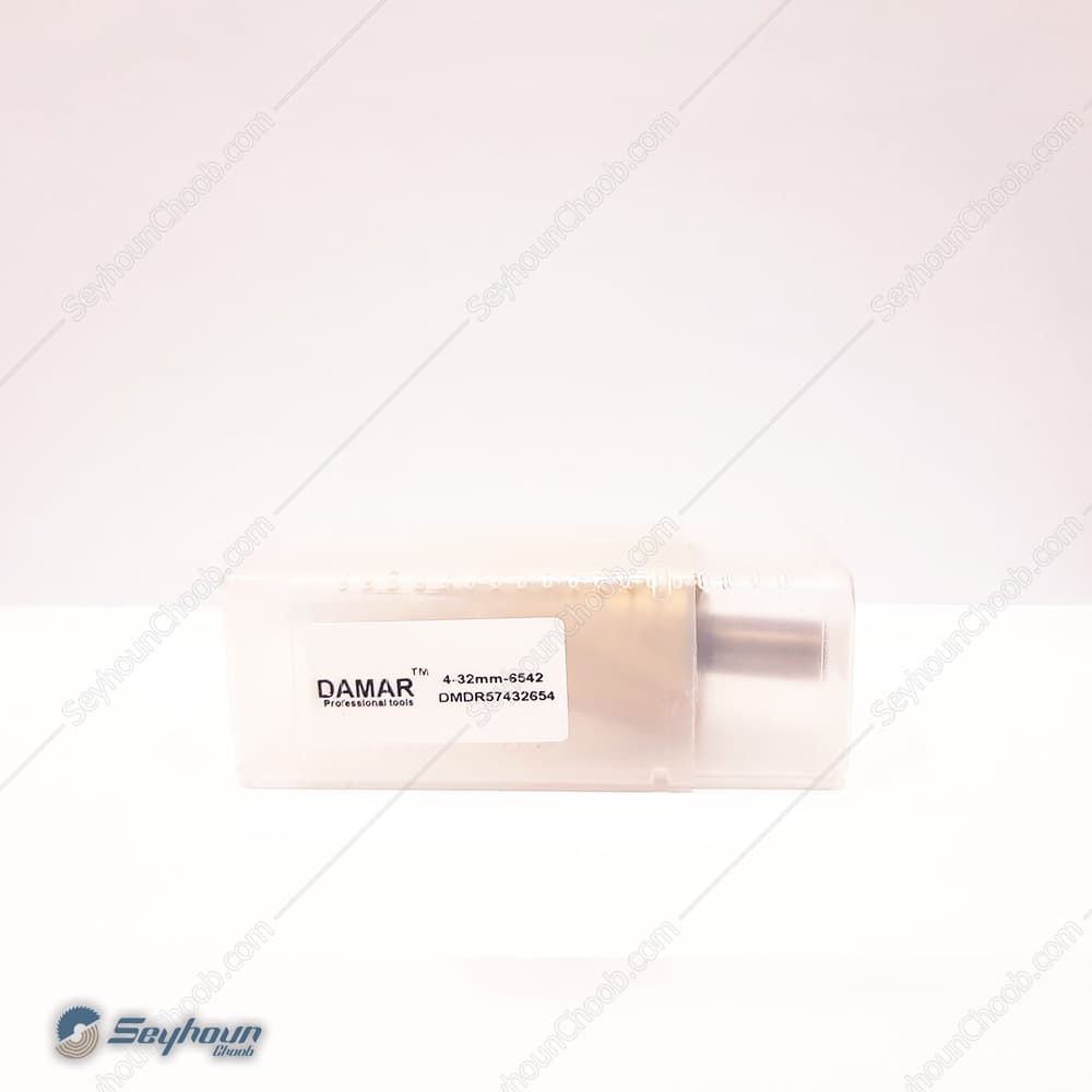 مته پله ای (کاجی) مارپیچ 6542 دامار سایز 32-4 مدل DMDR57432654 — تصویر ۲