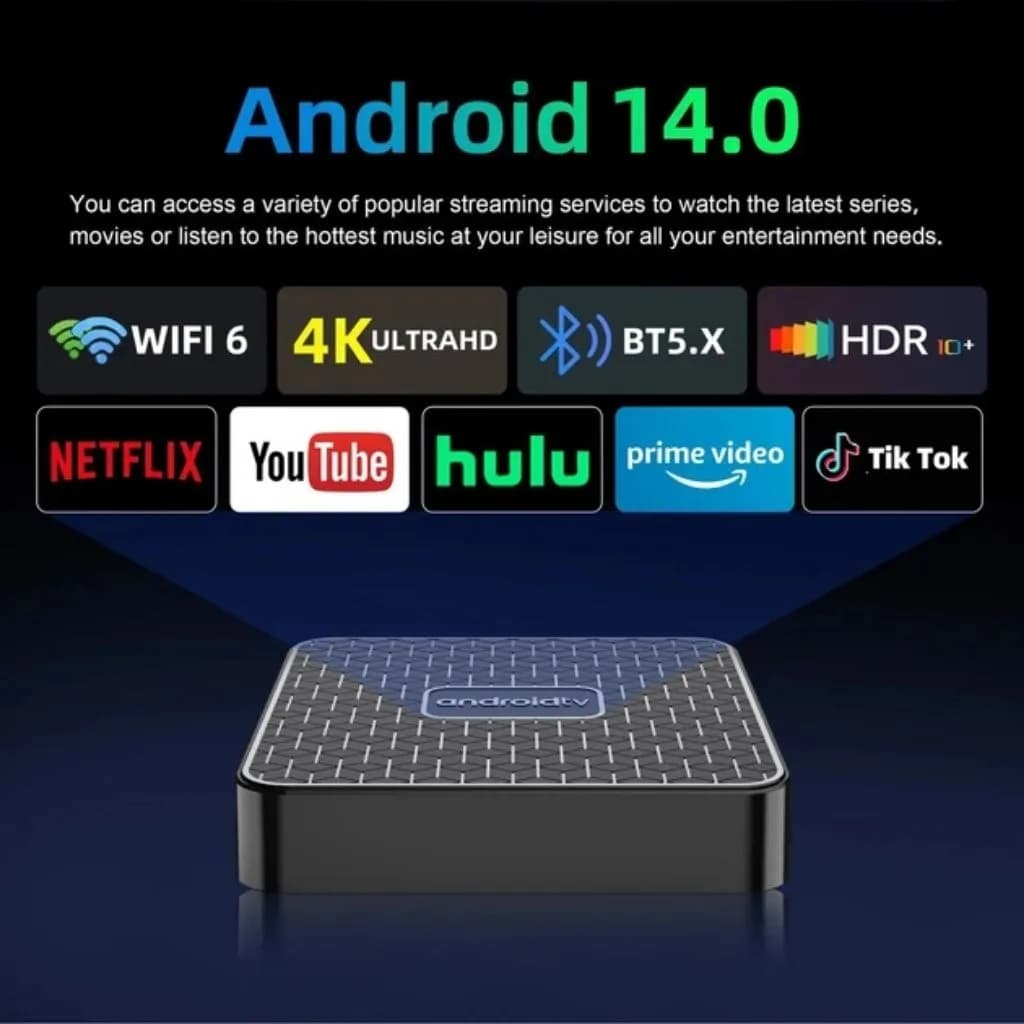اندروید باکس Mortal T1 Mini S 8K با حافظه 16 گیگ رم 2 گیگ — تصویر ۷