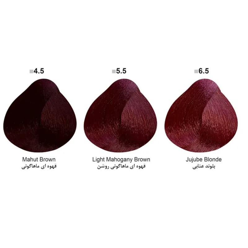 رنگ مو دوماسی Domacy ـ سری ماهاگونی Mahogany — تصویر ۲
