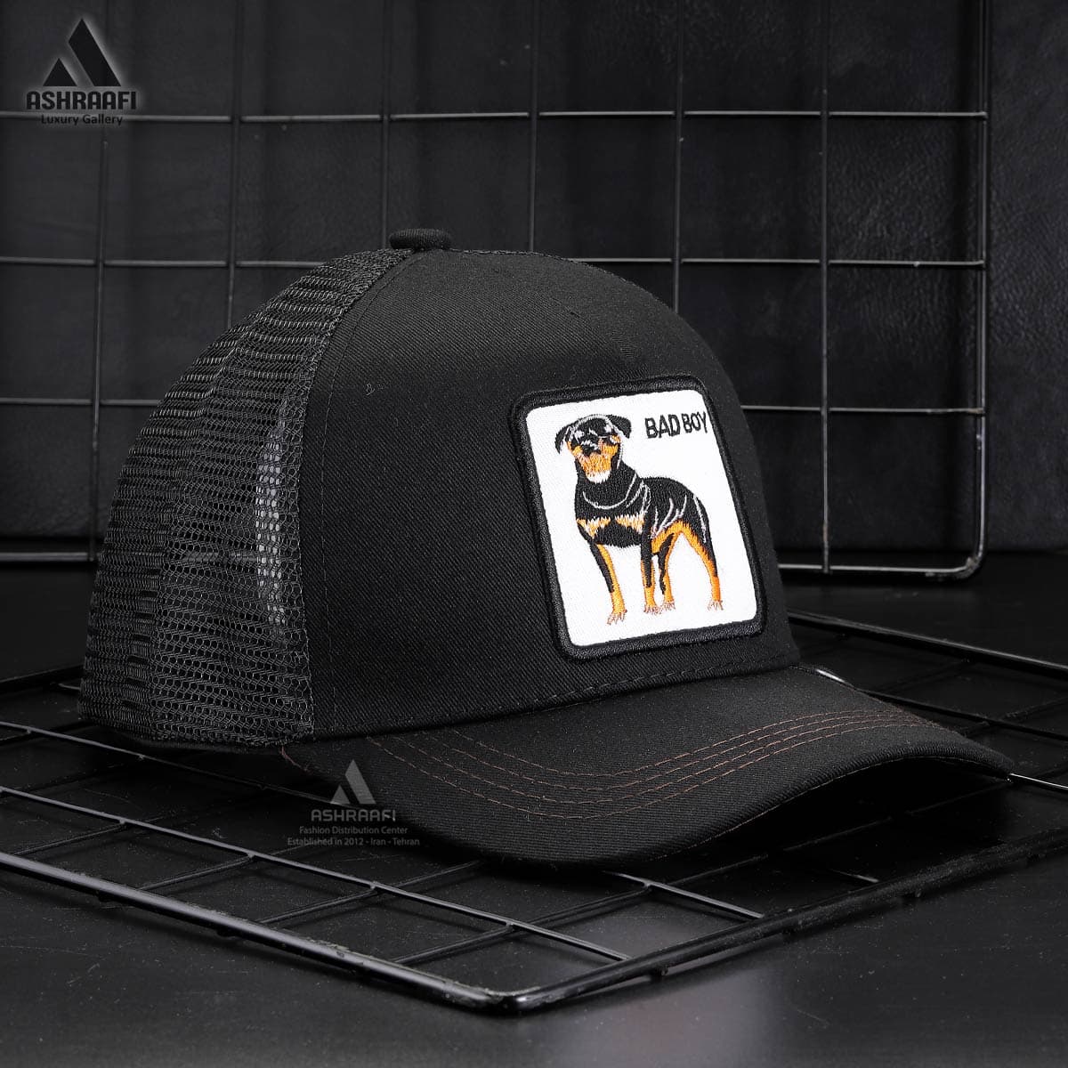 کلاه کپ گورین طرح سگ Trucker Cap HA34 — تصویر ۲