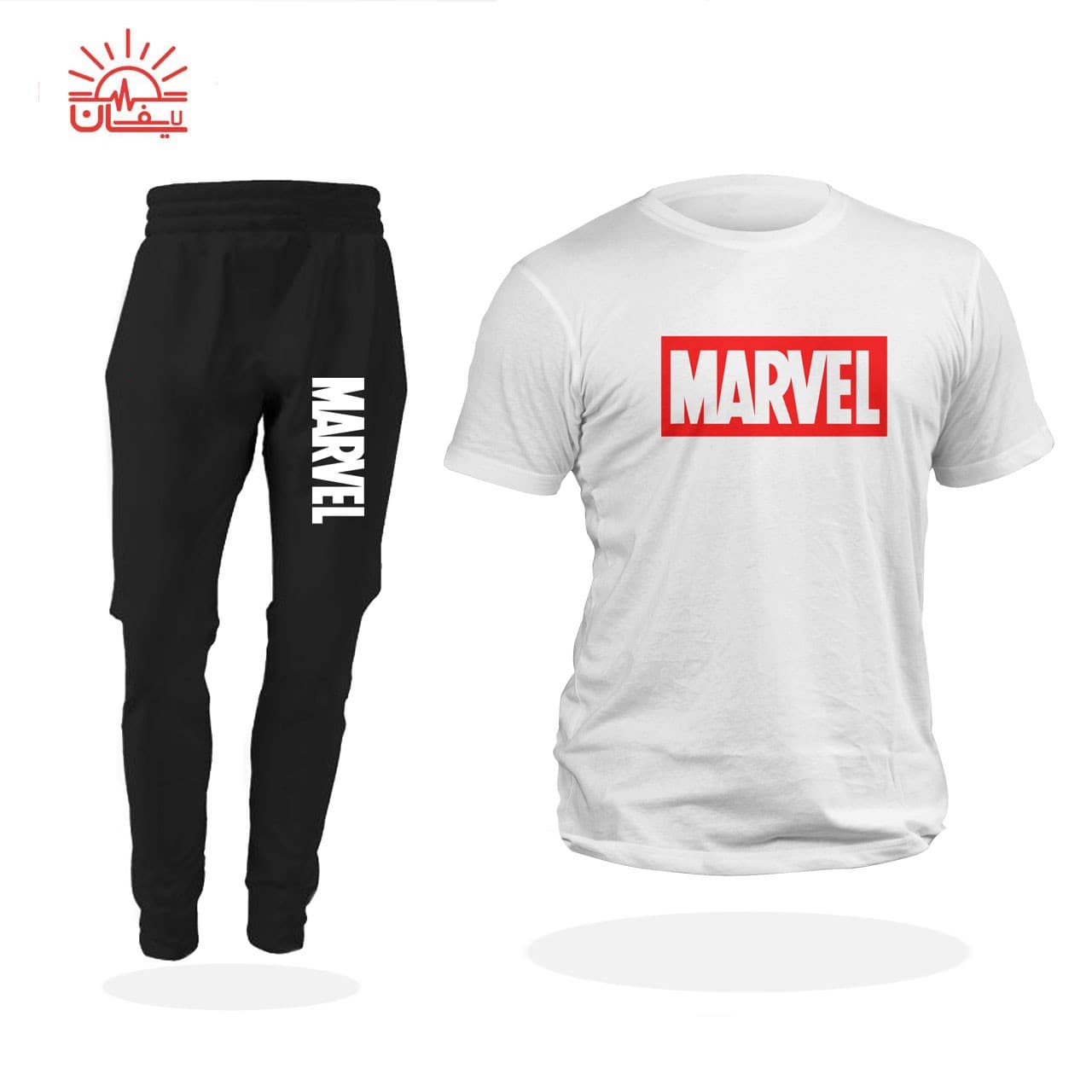 ست تیشرت و اسلش MARVEL