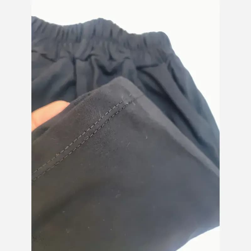 شلوارک بچه گانه نخ پنبه مشکی راحتی و اسپرت — تصویر ۶