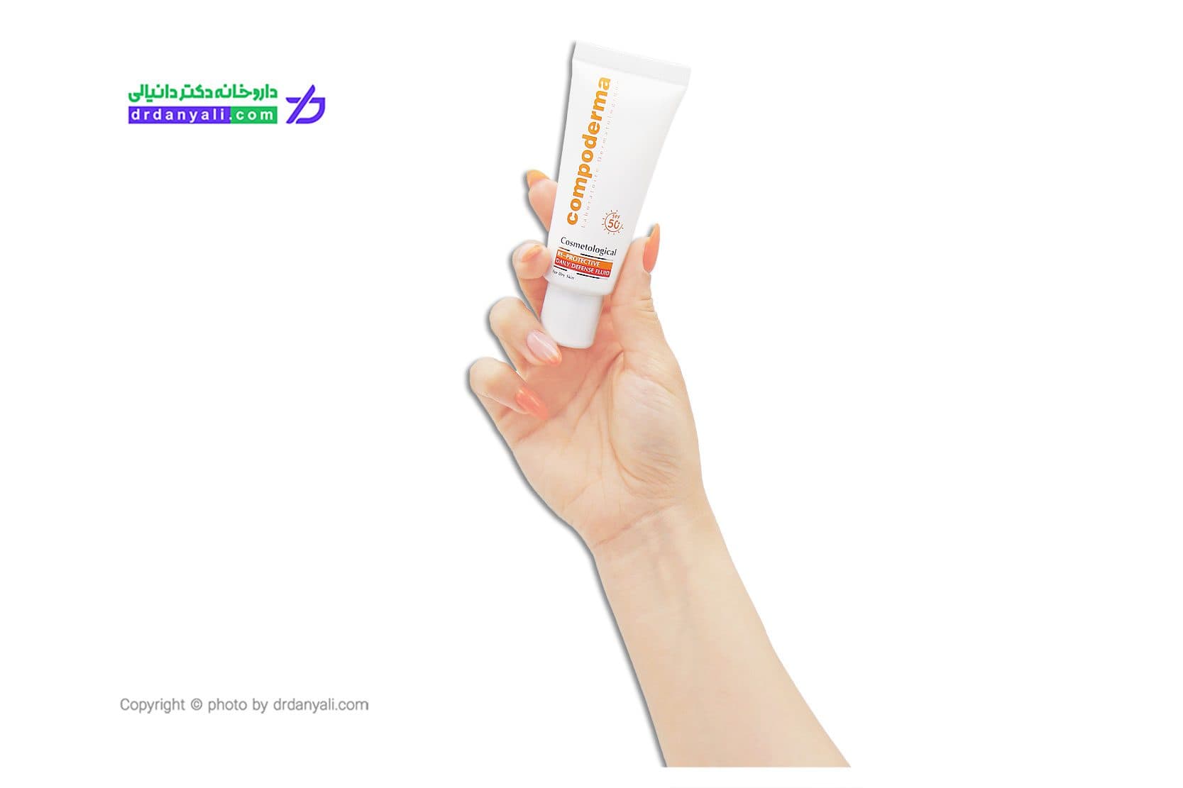 کرم ضد آفتاب SPF50 ری پروتکتیو کمپودرما پوست خشک 40 میلی لیتر — تصویر ۲