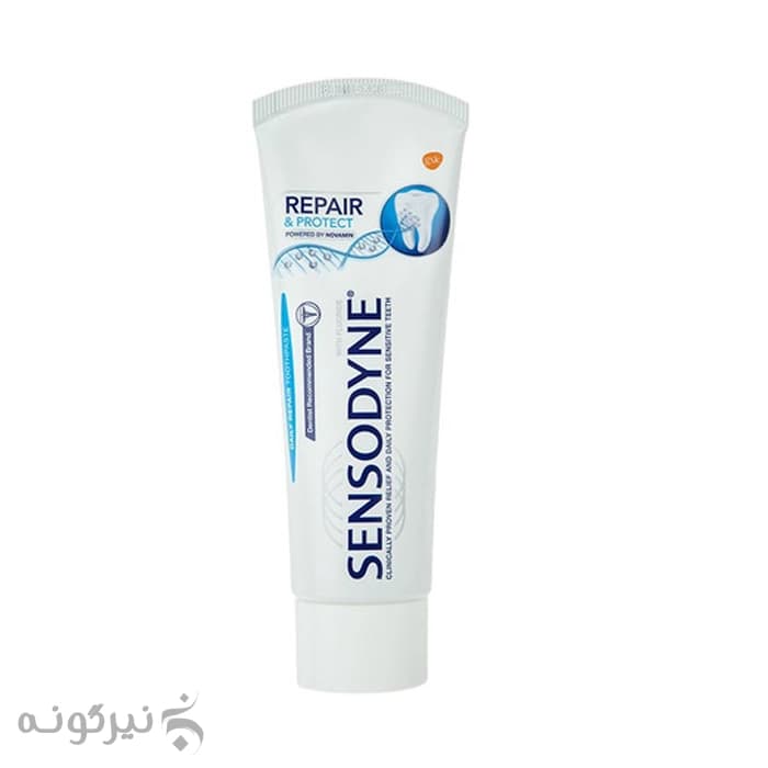 خمیر دندان سنسوداین مدل ترمیم کننده و محافظت کننده دندان Repair And Protect