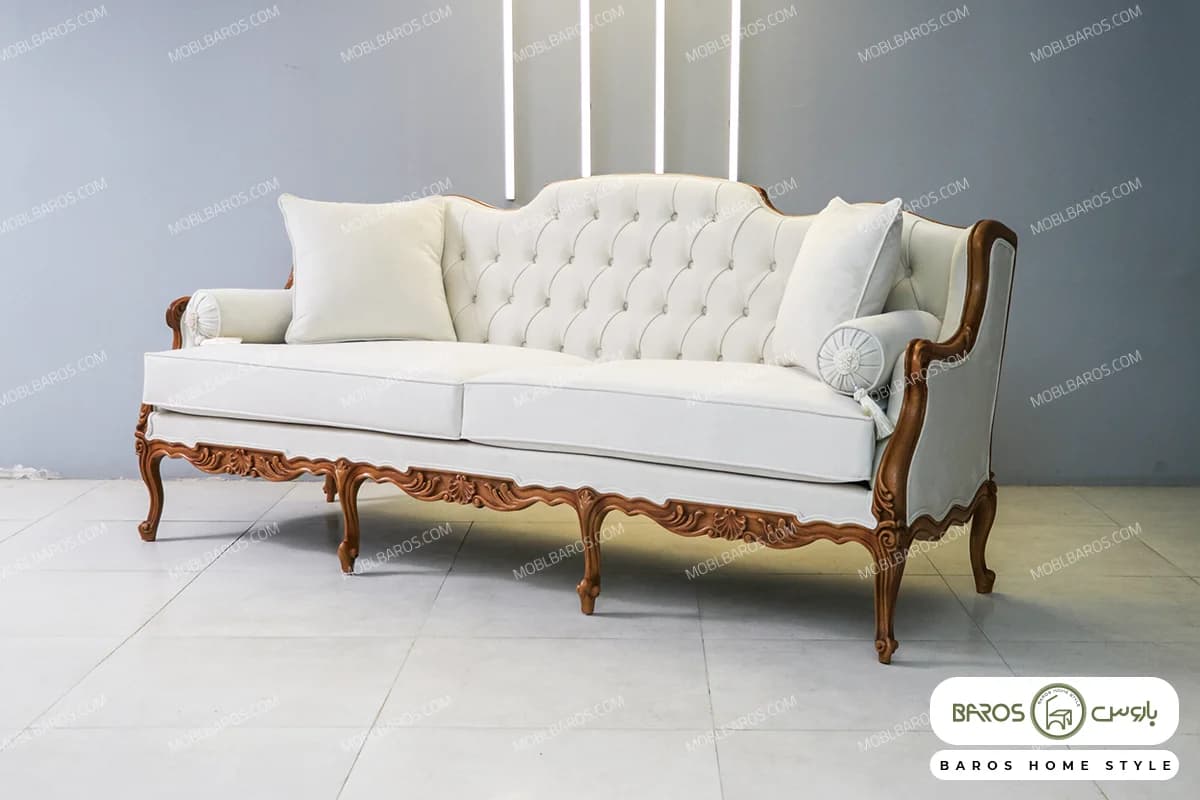 مبل کلاسیک رومینا و کینگ و چستر نیکا — تصویر ۶