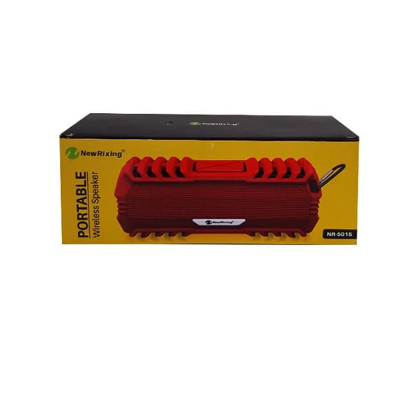 اسپیکر بلوتوثی قابل حمل نیوریکسینگ مدل NR-5015 بلندگو اصلی NewRixing NR-5015 Portable Bluetooth Speaker — تصویر ۵