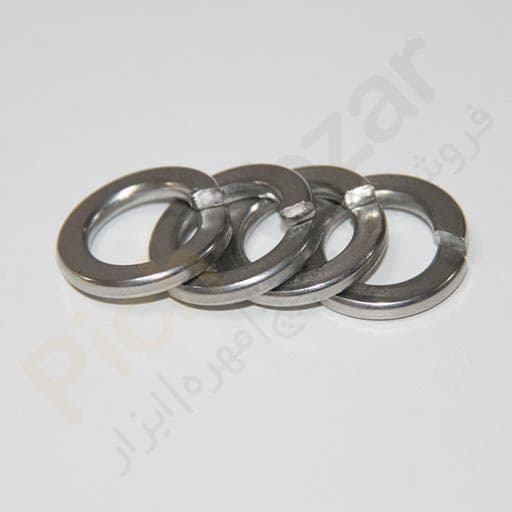 واشر فنری استیل 304 سایز 20