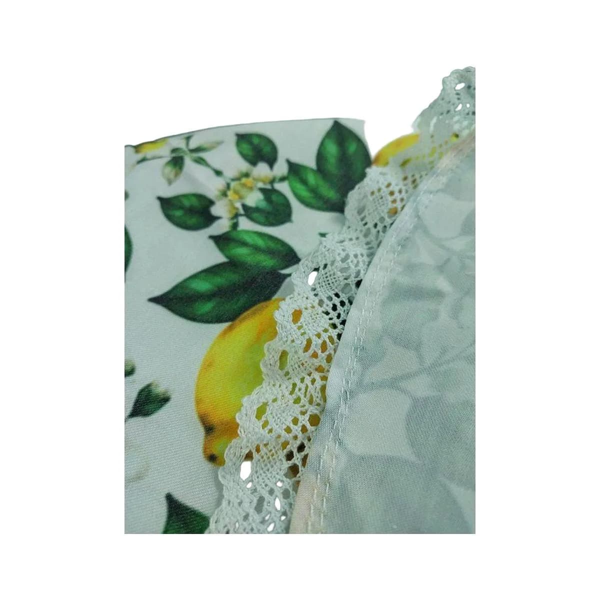 رومیزی طرح لیمو1 مدل دایره کد 50625 سایز 50 × 50 سانتیمتر — تصویر ۶