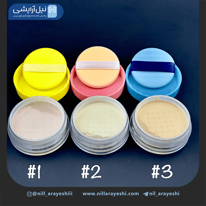 پودر فیکس سی آر سو طرح دختر کد 8181 — تصویر ۲