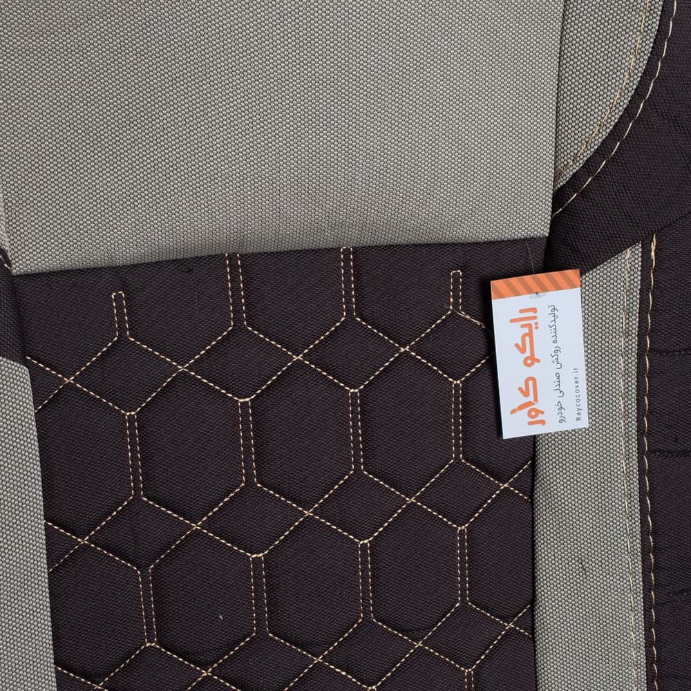 روکش صندلی پارچه رایکو مناسب برای پژو 405 slx (کوهاندار) کد 68841 — تصویر ۴