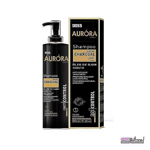 شامپو AURORA مدل KERATIN کراتینه حجم900ml اصل