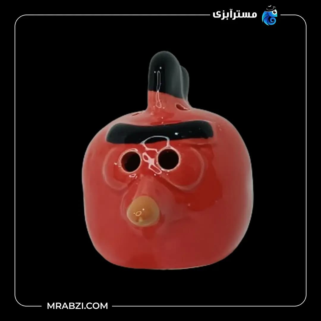 سفال رنگی انگری برد قرمز مدل mr56
