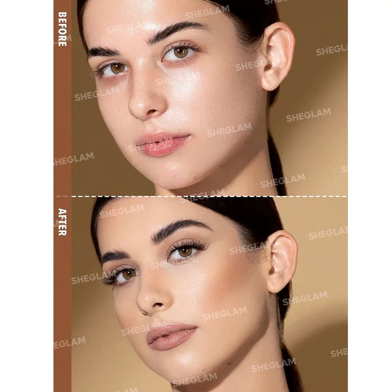 کانتور مایع شیگلم مدل SUN SCULPT رنگ WARM HONEY — تصویر ۲