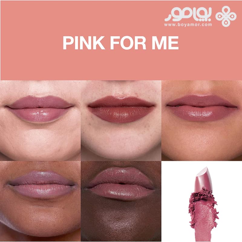 رژ لب میبلین مدل SENSATIONAL شماره 376 رنگ PINK — تصویر ۴
