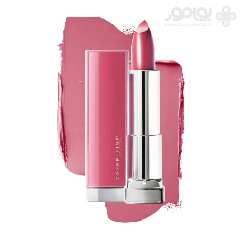 رژ لب میبلین مدل SENSATIONAL شماره 376 رنگ PINK — تصویر ۳