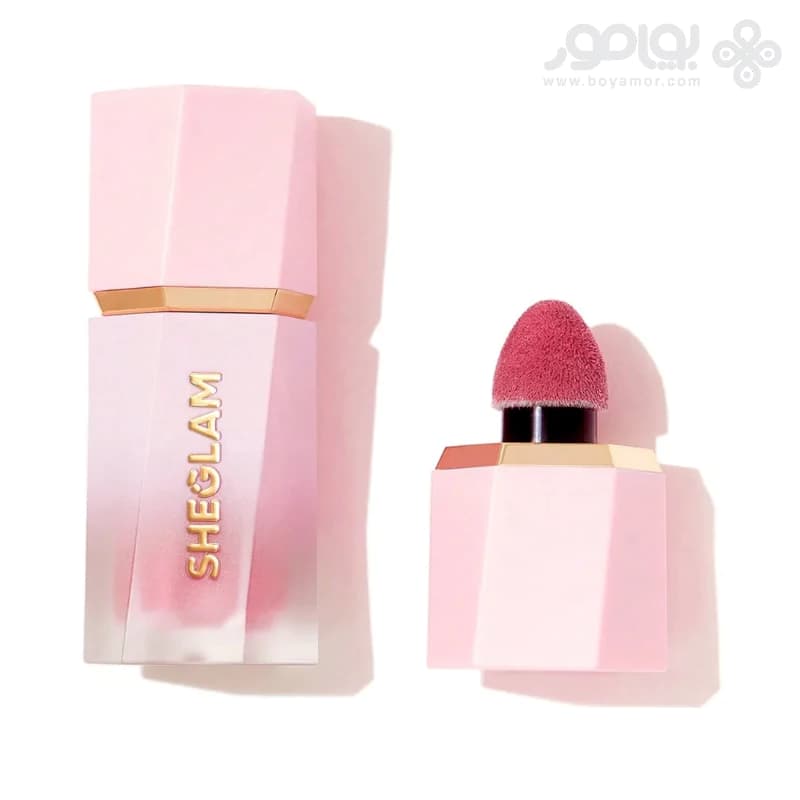 رژگونه مایع مات شیگلم مدل COLOR BLOOM رنگ ON POINT