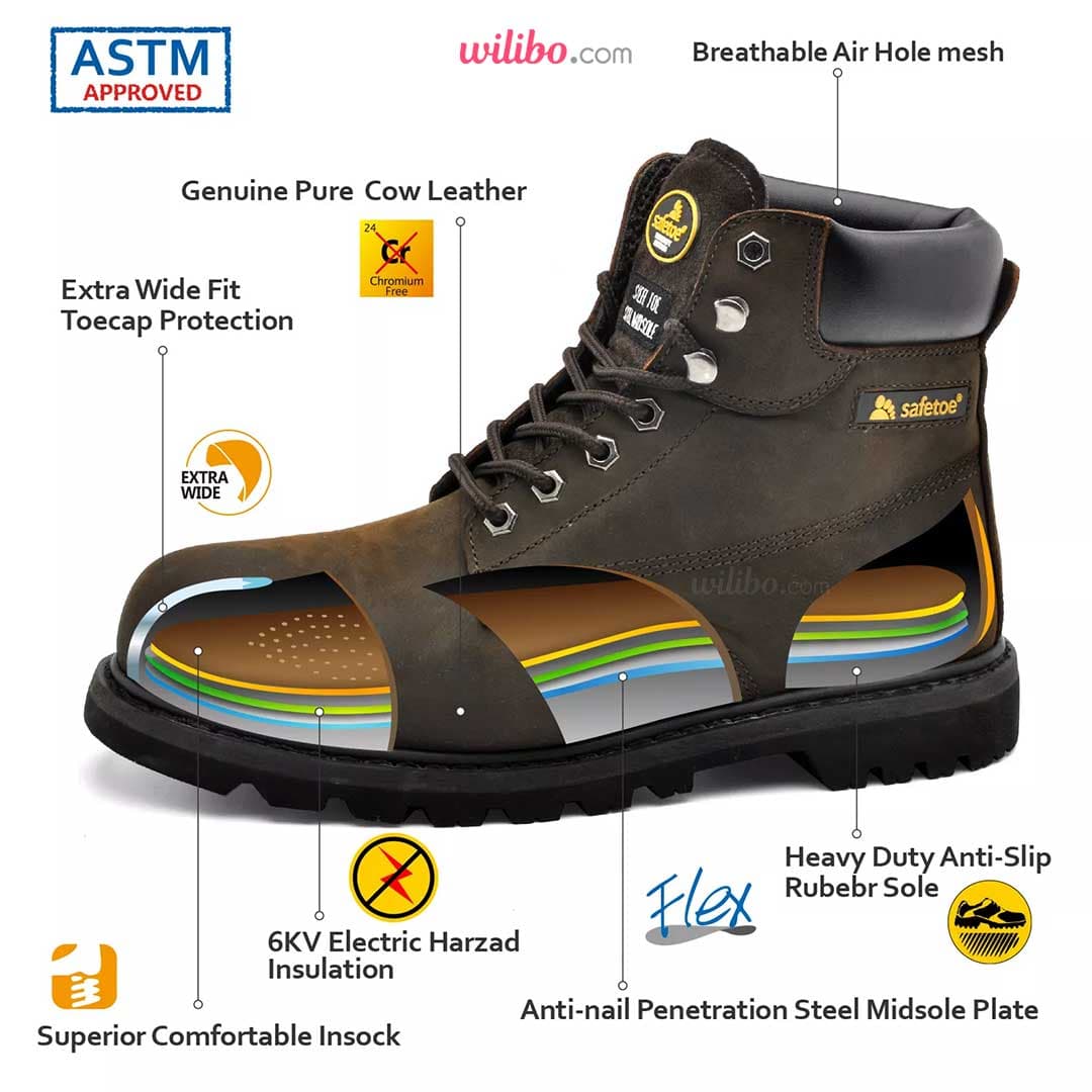 کفش ایمنی Safetoe مدل M-8179 Super — تصویر ۷