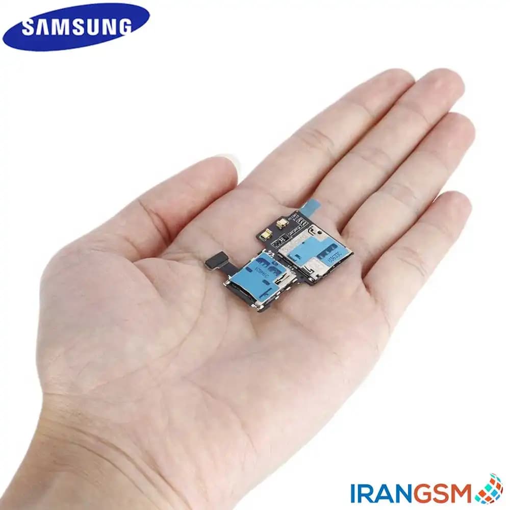 فلت سیم کارت و مموری کارت موبایل سامسونگ Samsung Galaxy S4 4G SM-I9505 — تصویر ۷