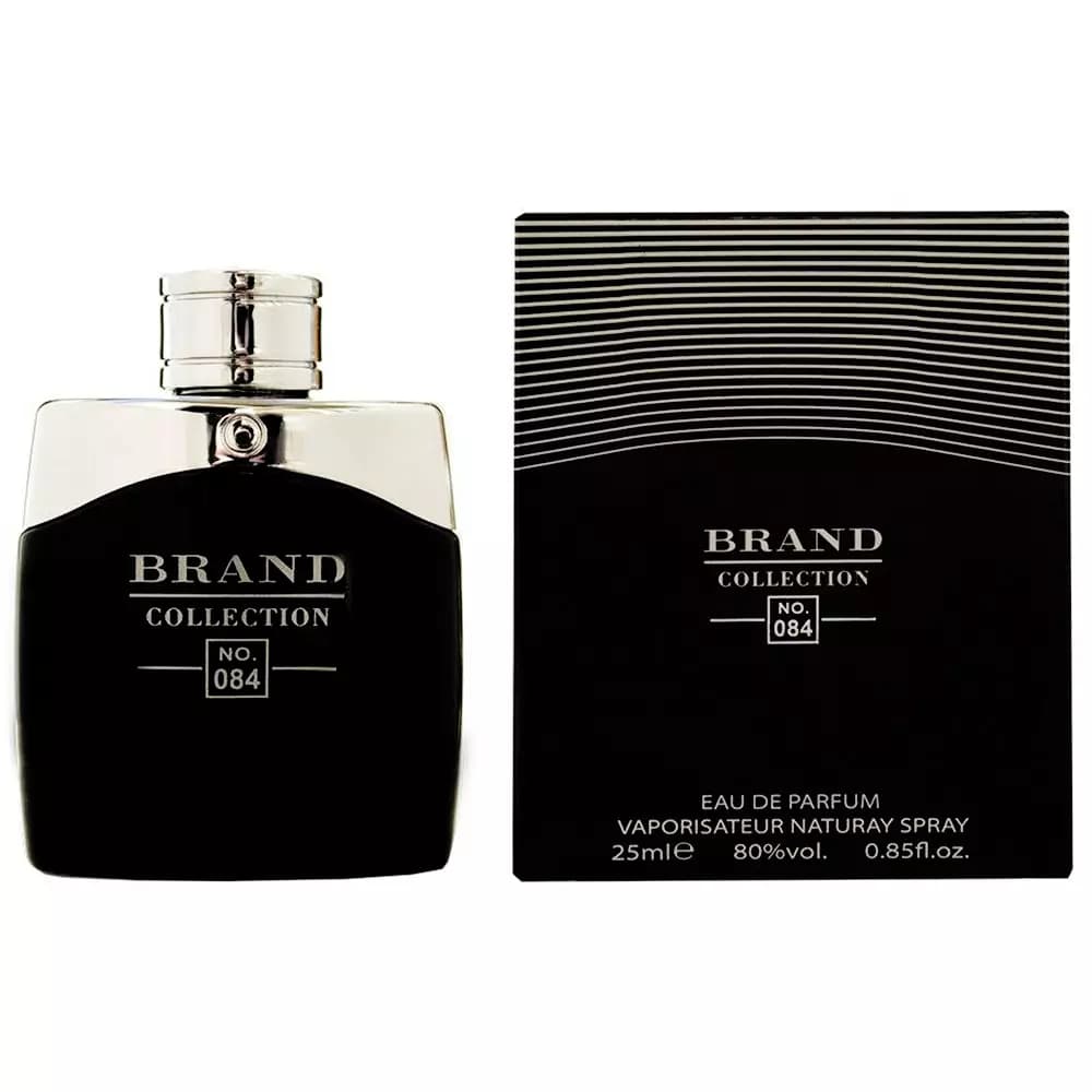 عطر جیبی مردانه برند کالکشن مدل Legend NO.84 حجم 25 میلی لیتر