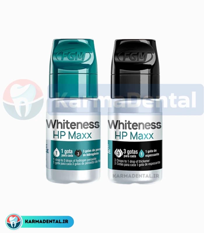 کیت بلیچینگ آفیس تک بیمار قطره ای اف جی ام – Fgm Whiteness Hp Maxx 35% — تصویر ۳