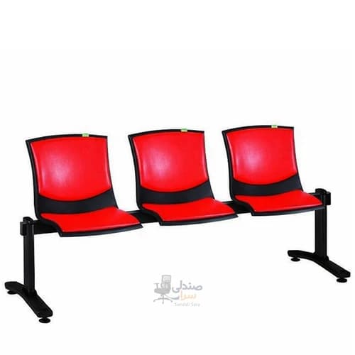 صندلی انتظار سه نفره کد E160 مبلمان فرنا مدل 1127796