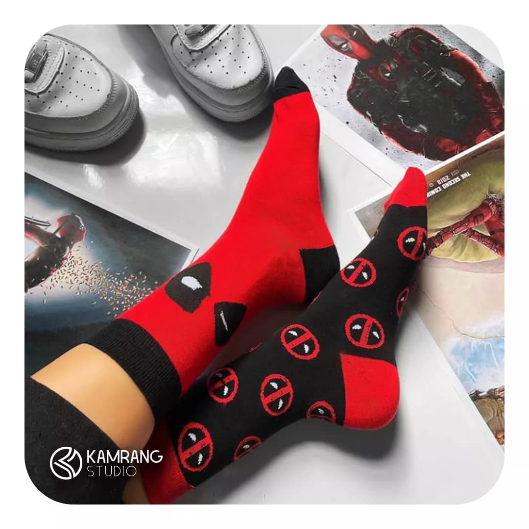 جوراب ددپول DEADPOOL — تصویر ۳