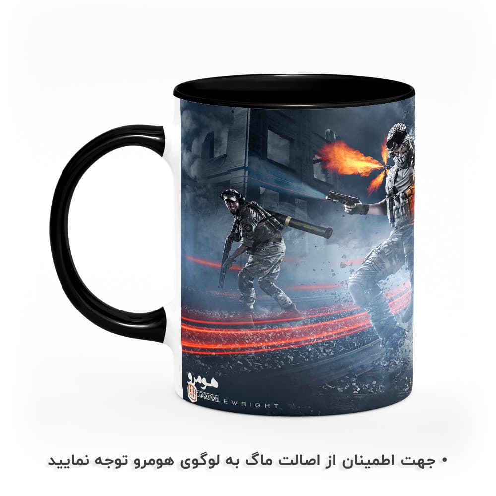 ماگ طرح Battlefield مدل MG6932 — تصویر ۳