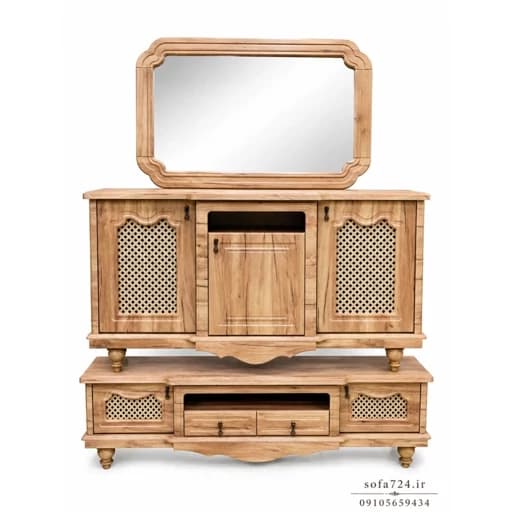 ست اینه کنسول میز TV کد113 مبلمان فرنا مدل 1133126