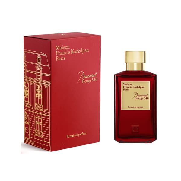 عطر فرانسیس کرکجان باکارات رژ 540 اکستریت د پارفوم زنانه و مردانه 200 میل — تصویر ۲